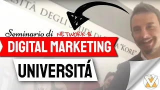 Seminario di Network e Digital Marketing all’Università Kore